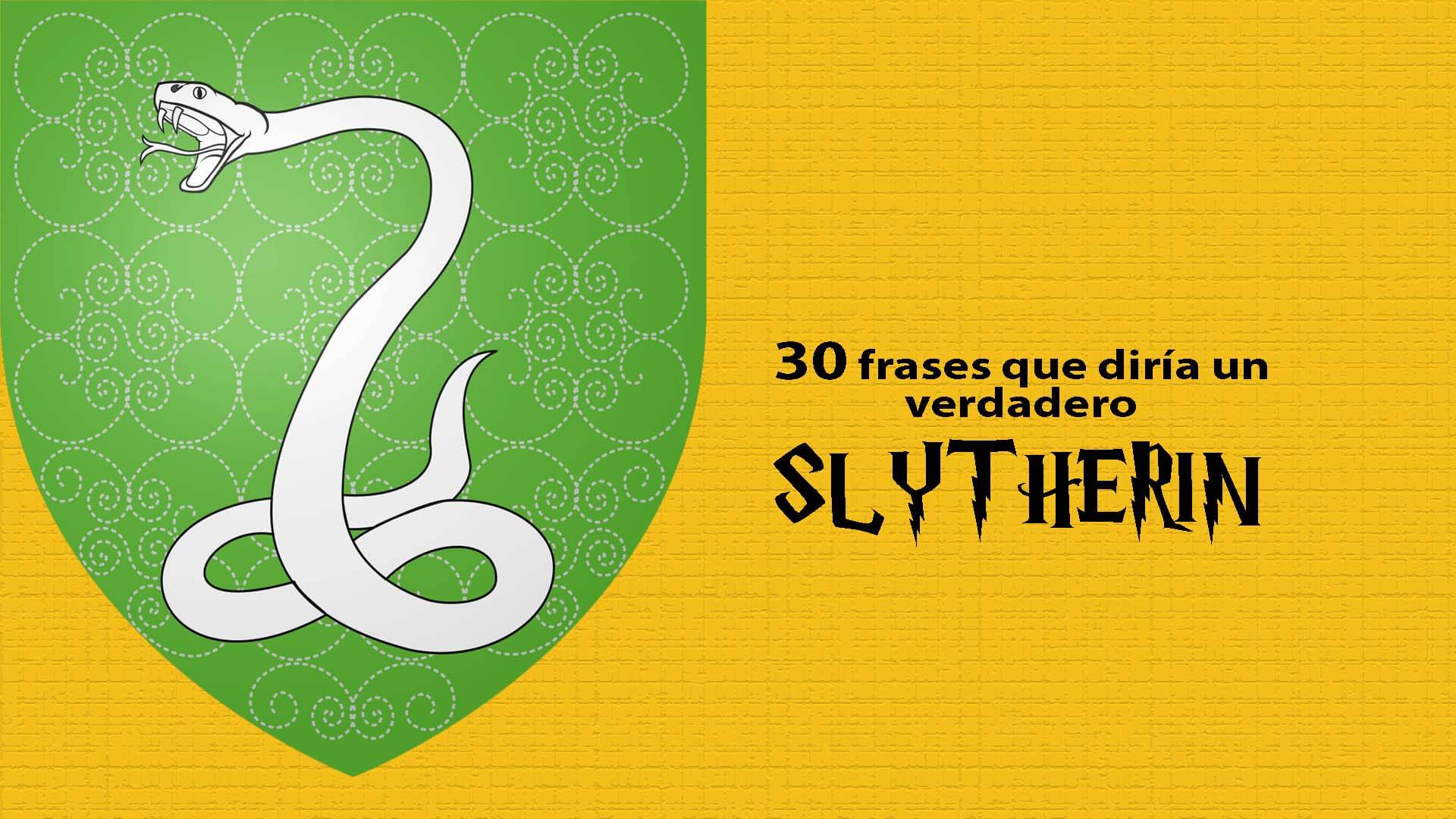 Slytherin 🐍🖤💚 - •Frases Harry Potter• ツ